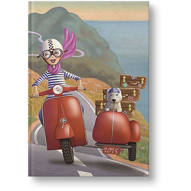 ΥΔΡΟΓΕΙΟΣ Ημερολόγιο Ημερήσιο Υδρόγειος 2025 12M 15x21 cm Βέσπα