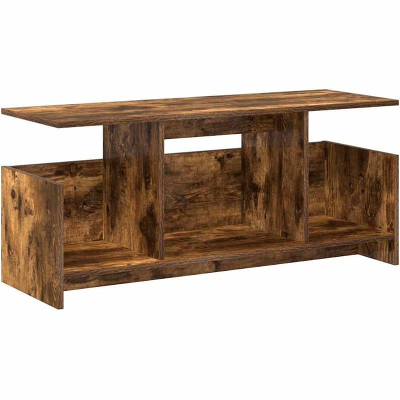 Έπιπλο Τηλεόρασης VidaXL 102 x 35 x 45 cm - Καπνιστή Δρυς