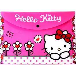 Φάκελος Gim με Κουμπί A4 Hello Kitty Sweetheart