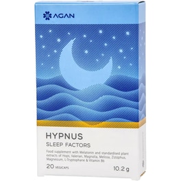 Συμπλήρωμα για τον Ύπνο Agan Hypnus Sleep Factors - 20 κάψουλες