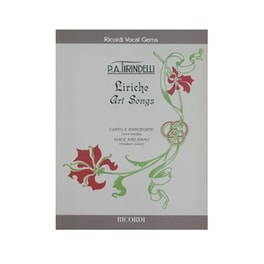Tirindelli - Liriche Art Songs For Medium Voice - Piano