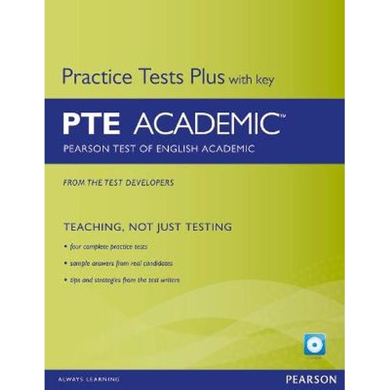Pearson Test of English Academic Practice Tests Plus and CD-ROM with Key Pack image 0