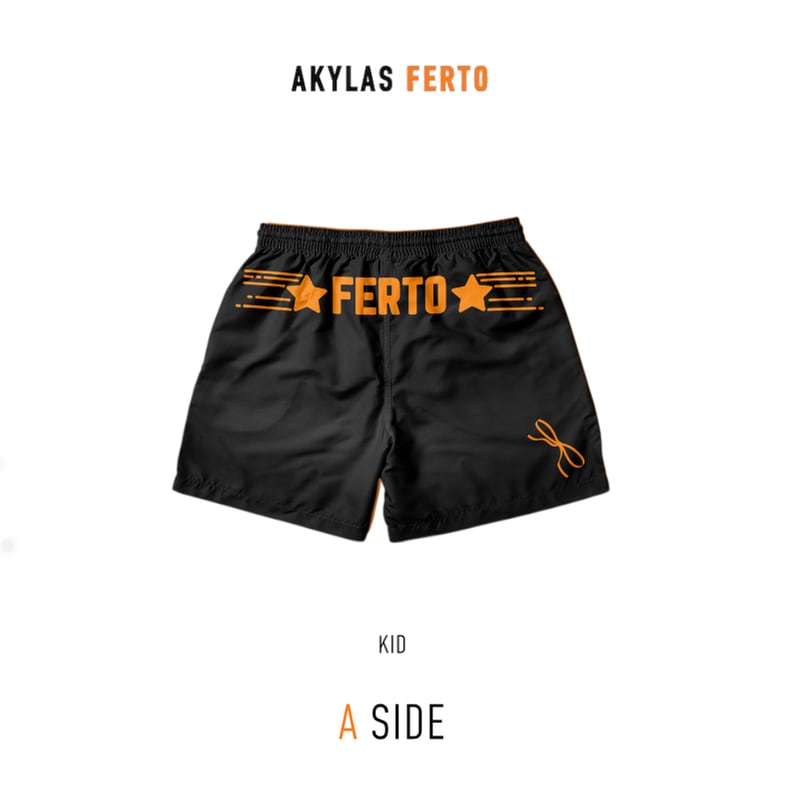 Σορτσάκι Akylas - FERTO One Size Παιδικό - Μαύρο (1 τεμάχιο)