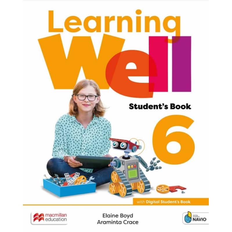 Learning Well 6 Students Book (With Navio App + Digital Students Book + Wellness Book + Wellness Ebook)