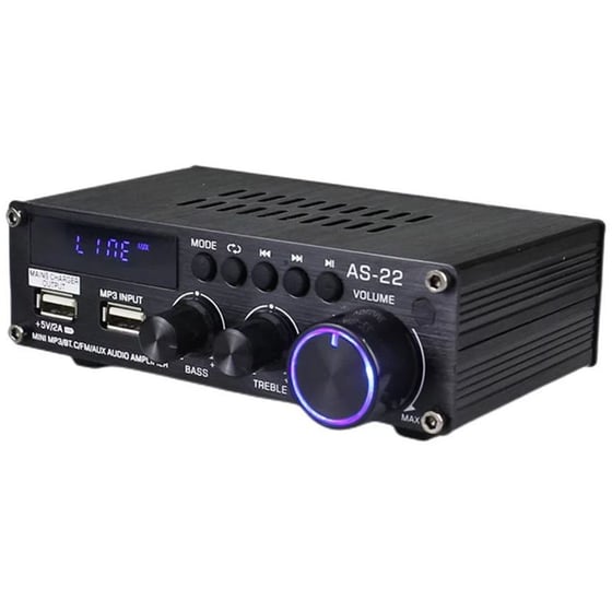 Blitzwolf AS-22 Amplifier 45W - Μαύρο image 1