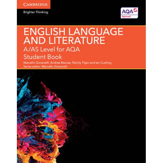 A/AS Level English Language and Literature for AQA Student Book image 0