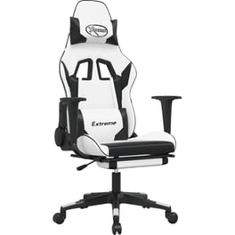 Καρέκλα Gaming VIDAXL 3143709 από Τεχνητό Δέρμα - Μαύρο