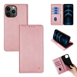 Θήκη Apple iPhone 13 Pro - Sonique Vintage Magnet Book - Ροζ Χρυσό