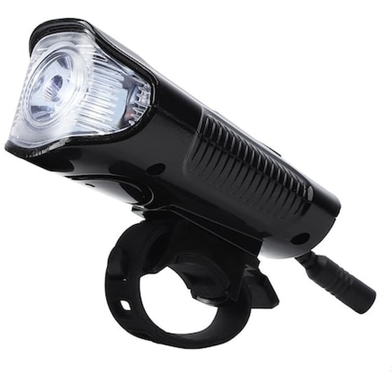 Αδιάβροχο Φως Ποδηλάτου Με Οθόνη, Κόρνα Και Ταχύμετρο Fy-317b Oem - Μαύρο image 3