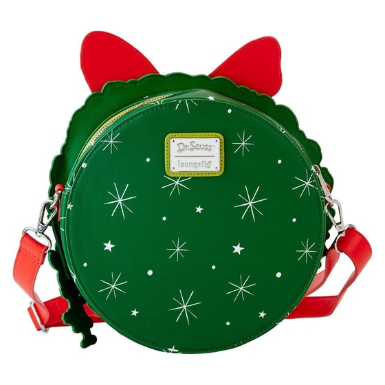 Τσάντα Ώμου Loungefly Dr Seuss: Grinch Figural Wreath - Πολύχρωμη image 2