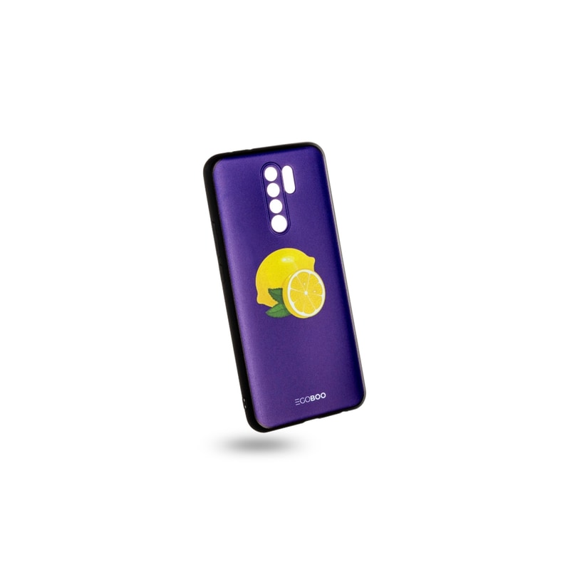 EGOBOO Θήκη Xiaomi Redmi Redmi 9 - Egoboo Case Mat TPU - Royal Lemons