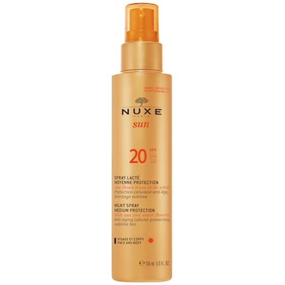 Αντιηλιακό Σπρέι Nuxe Sun Milky Spray For Face & Body SPF20, 150ml image 0