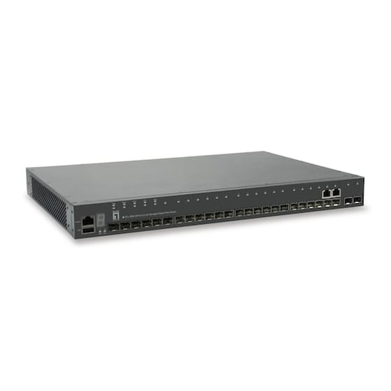 LevelOne GTL-2882 Network Switch Managed L3 Gigabit Ethernet (1000 Mbps) image 0