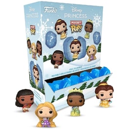 Funko Pocket Pop! Capsule: Princess Holiday, Moana, Belle, Tiana, Rapunzel Blind Box