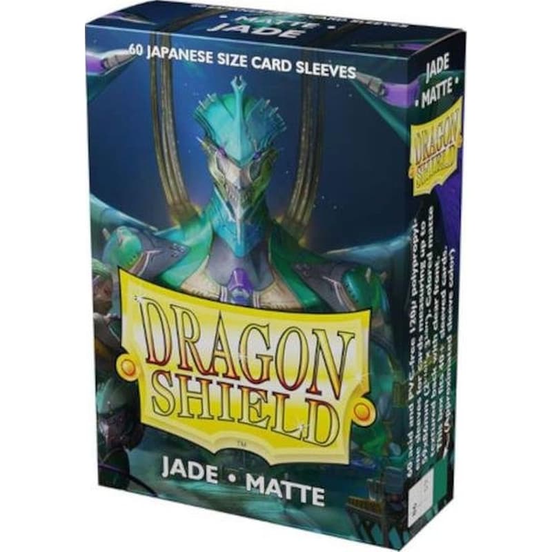 Dragon Shield Japanese Matte Sleeves Jade 60 Τμχ