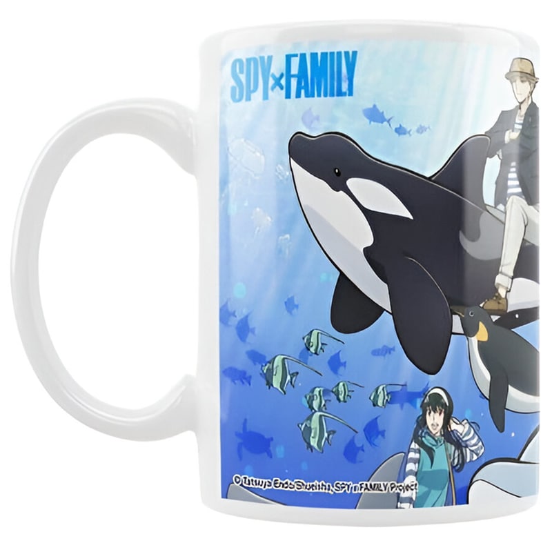 SAKAMI MERCHANDISE Κούπα Sakami Spy X Family Sea Animals Κεραμική 320 ml - Πολύχρωμη