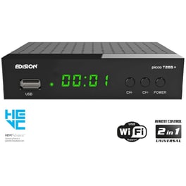 Ψηφιακός Δέκτης Edision Picco T265 Plus Επίγειος - Μαύρο