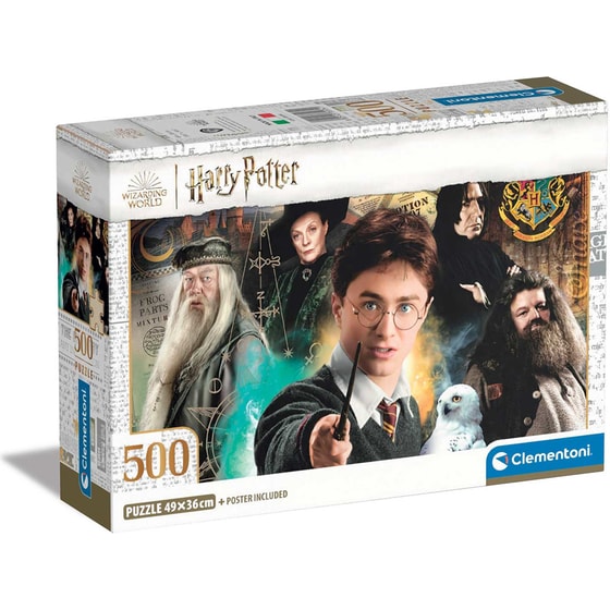 Παζλ Clementoni Harry Potter - Compact Box (500 Κομμάτια) image 0