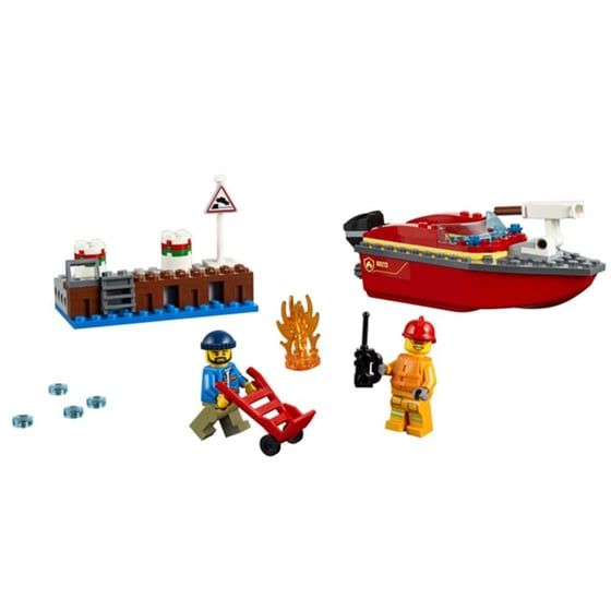 LEGO® City Πυρκαγιά Στην Αποβάθρα (60213) image 0
