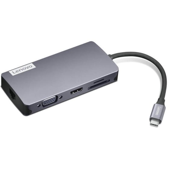 Docking Station Lenovo 150 USB-C Slim Travel - Γκρι image 0