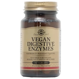 Ένζυμο Solgar Vegan Digestive Enzymes - 50 ταμπλέτες