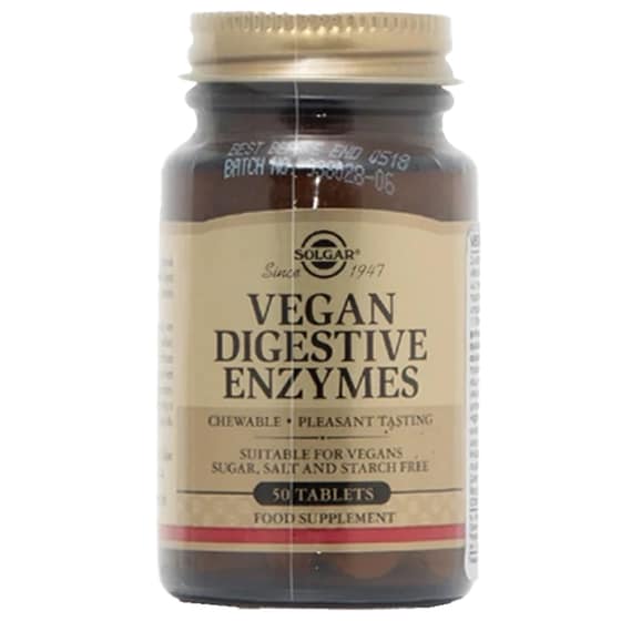 Ένζυμο Solgar Vegan Digestive Enzymes - 50 ταμπλέτες image 0