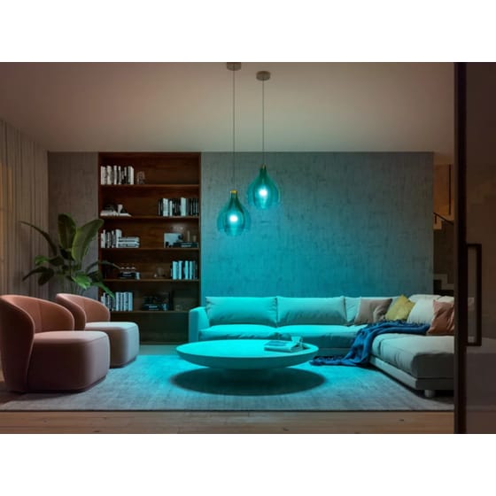 Έξυπνη Λάμπα Philips Hue Ambiance Starter Kit 9W E27 3 Τμχ - Λευκό & Πολύχρωμο image 4