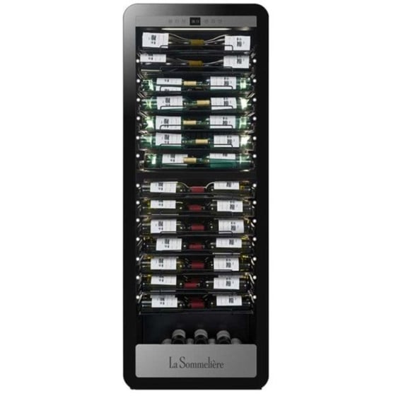 LA SOMMELIERE APOGEE185DZPRO για 184 Μπουκάλια Μαύρο Συντηρητής Κρασιών image 0