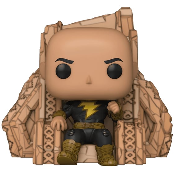 Funko Pop! Deluxe - Black Adam - Black Adam On Throne #1239 image 0