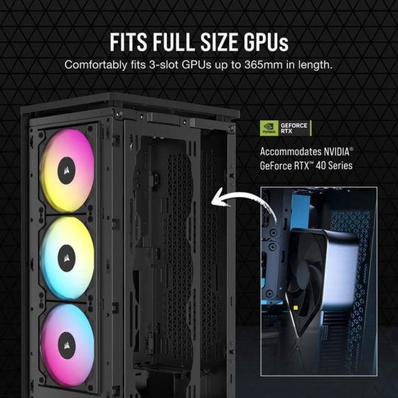 Κουτί Desktop Corsair iCUE 2000D Airflow RGB Mini Tower image 26
