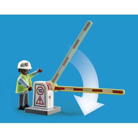 PLAYMOBIL® City Action Σταθμός Cargo (70773) image 5