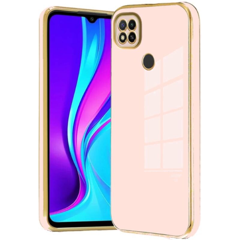Θήκη Xiaomi Redmi 10A/Redmi 9C - Bodycell Gold Plated - Pink