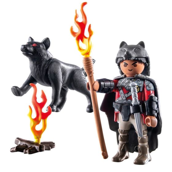 PLAYMOBIL® Special Plus Πολεμιστής με Λύκο (71482) image 4