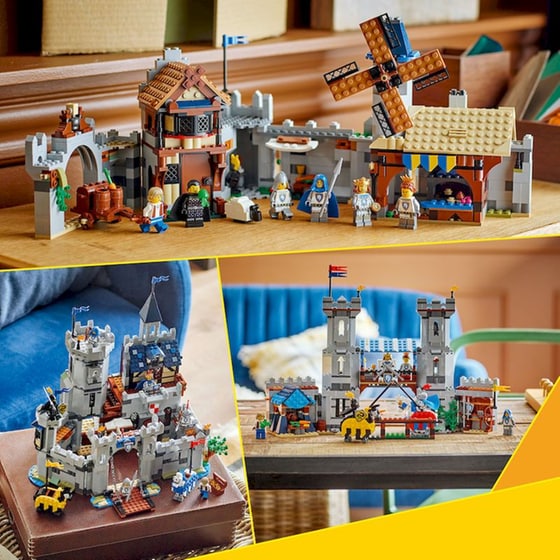 LEGO® Creator 3σε1 Μεσαιωνικό Κάστρο Ιπποτών των Αλόγων (31168) image 1