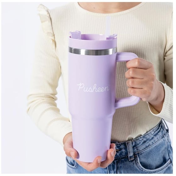 Ποτήρι Θερμός BMU Pusheen the Cat 900ml image 2