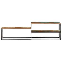 Έπιπλο Τηλεόρασης VidaXLαπό Μασίφ  Ξύλο 180x30x50cm - Καφέ