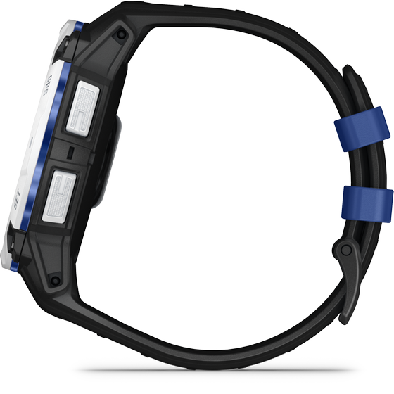 Smartwatch Garmin Instinct 3 Solar Supernova Collection 50mm - Whitestone with Black and Blue Limited Edition image 3
