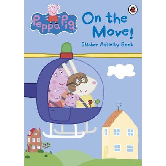 Peppa Pig: On the Move! Sticker Activity Book image 0