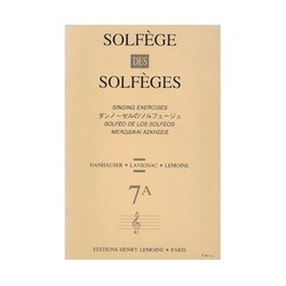 Solfege Des Solfeges 7a