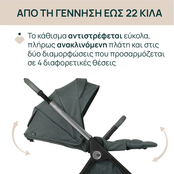 Chicco Καρότσι Μωρού Bellagio Fir Tree image 3