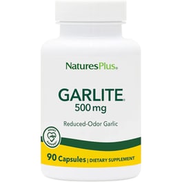 Ειδικό Συμπλήρωμα Διατροφής Nature's Plus Garlite 500mg - 90 κάψουλες