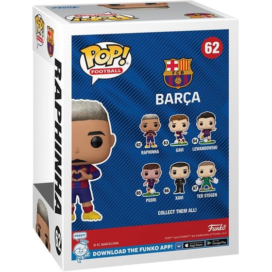 Funko Pop! Football Barcelona - Raphinha #62 image 2