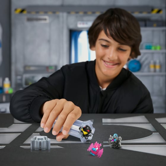 Mr Beast Lab Swarms Hyper Fusion Giochi Preziosi 3 Φιγούρες Έκπληξη (BTR14000) image 4