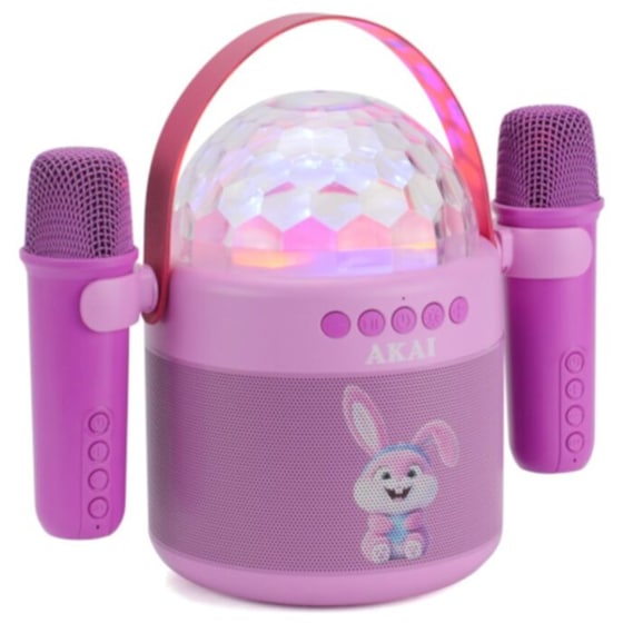 Party Speaker Akai JoyBox Kids - Μωβ image 1
