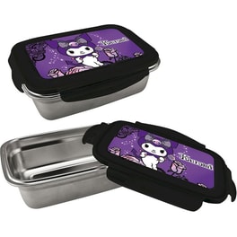 Ανοξείδωτο Φαγητοδοχείο Graffiti Kuromi Purple Laces