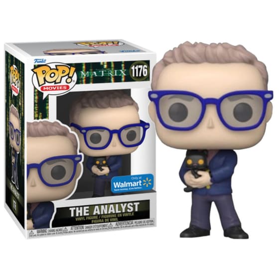 FUNKO Pop! Movies: The Matrix Resurrections - The Analyst #1176 Vinyl image 0
