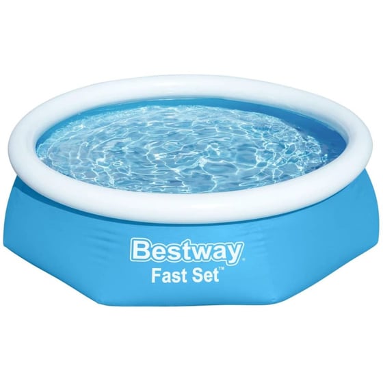 Φουσκωτή Στρογγυλή Πισίνα Bestway 1.880Lt - Μπλε image 3