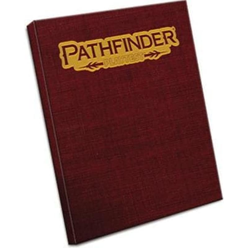 Pathfinder Playtest Rulebook Deluxe Hardcover