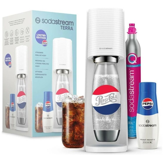Συσκευή Παραγωγής Ανθρακούχου Νερού SODASTREAM SS-TE-MWP Λευκό image 2