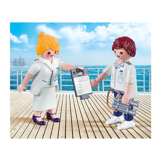 PLAYMOBIL® Duo Pack Προσωπικο Κρουαζιεροπλοιου 9216 image 0